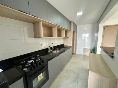 Apartamento com 2 Quartos para alugar, 78m² no Caiçara, Praia Grande
