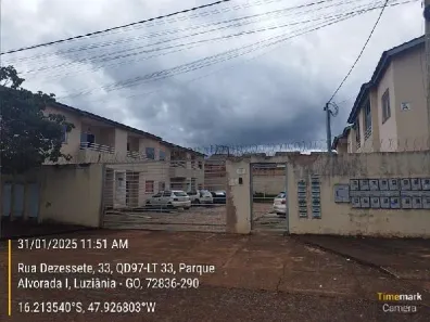 Apartamento com 2 Quartos à venda, 51m² no Parque Alvorada I, Luziânia