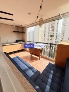 Apartamento com 1 Quarto para alugar, 59m² no Brooklin Paulista, São Paulo
