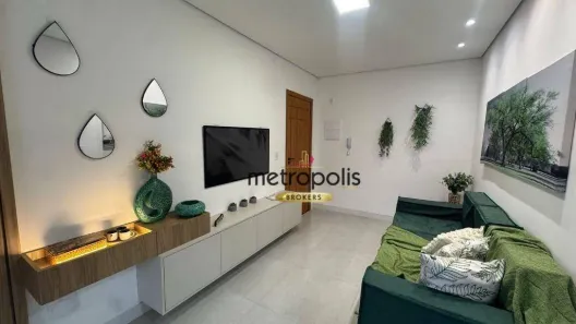 Cobertura com 2 Quartos à venda, 122m² no Vila Assunção, Santo André