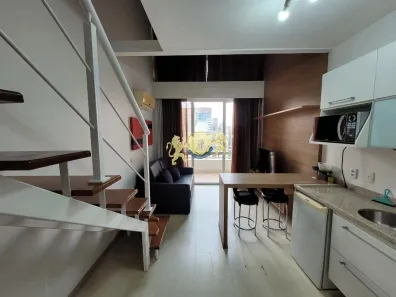 Flat com 1 Quarto para alugar, 48m² no Cidade Monções, São Paulo