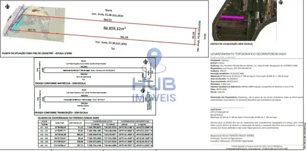 Lote/Terreno à venda, 88859m² no Volta Grande, Navegantes