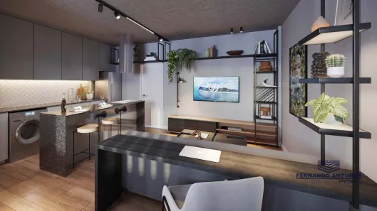 Apartamento com 1 Quarto à venda, 37m² no Boa Viagem, Belo Horizonte