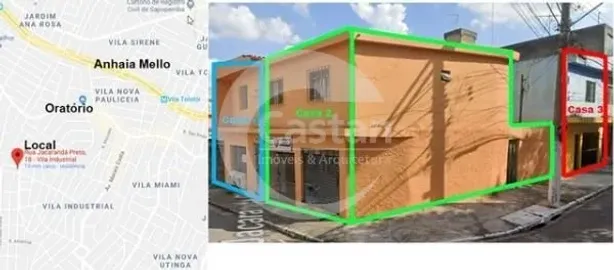 Sobrado com 7 Quartos à venda, 264m² no Vila Industrial, São Paulo