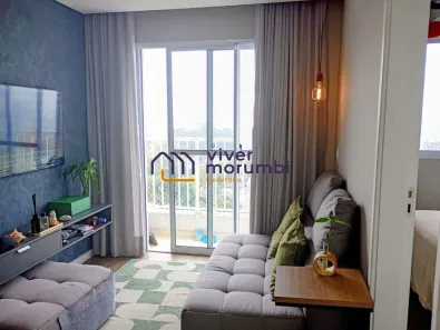 Apartamento com 2 Quartos para alugar, 37m² no Paraíso do Morumbi, São Paulo