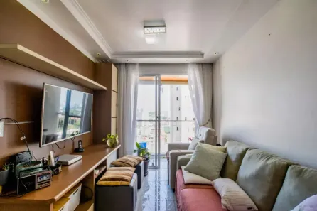 Apartamento com 3 Quartos à venda, 60m² no Vila Scarpelli, Santo André