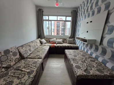 Apartamento com 1 Quarto para alugar, 49m² no Guilhermina, Praia Grande