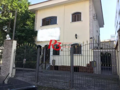 Casa com 3 Quartos para alugar, 280m² no Gonzaga, Santos