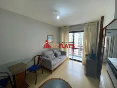 Flat com 1 Quarto para alugar, 35m² no Moema, São Paulo