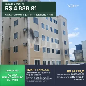 Apartamento com 2 Quartos à venda, 41m² no Santa Etelvina, Manaus