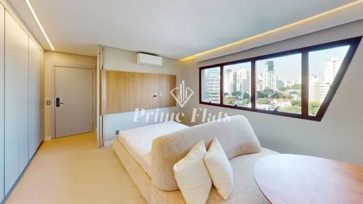 Flat com 1 Quarto para alugar, 49m² no Vila Olímpia, São Paulo