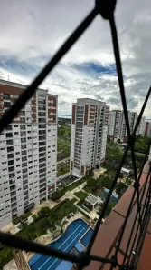 Apartamento com 3 Quartos para alugar, 90m² no Ponta Negra, Manaus