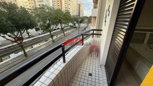 Apartamento com 2 Quartos para alugar, 80m² no Gonzaga, Santos