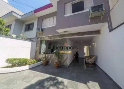 Imóvel Comercial com 5 Quartos para alugar, 168m² no Vila Assunção, Santo André