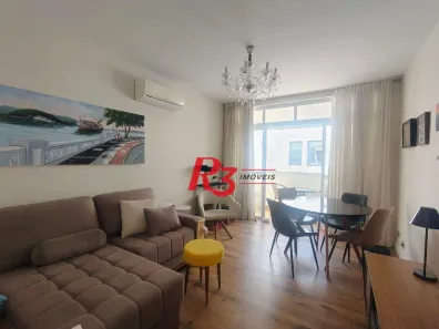 Apartamento com 2 Quartos à venda, 86m² no Gonzaga, Santos