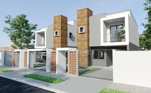 Sobrado com 3 Quartos à venda, 124m² no Guaíra, Curitiba