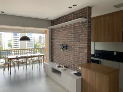 Apartamento com 2 Quartos para alugar, 63m² no Vila Gertrudes, São Paulo