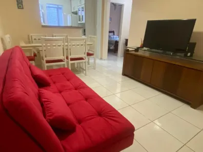 Apartamento com 2 Quartos para alugar, 52m² no Boqueirão, Praia Grande