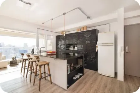 Flat com 1 Quarto para alugar, 58m² no Pinheiros, São Paulo
