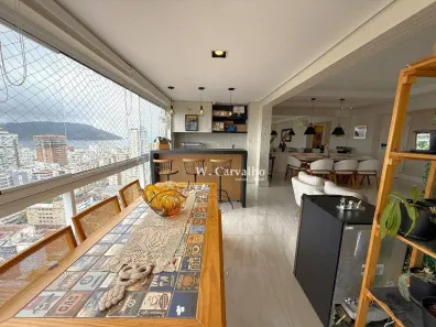 Apartamento com 3 Quartos à venda, 155m² no Embaré, Santos