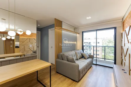 Apartamento com 2 Quartos para alugar, 48m² no Campina do Siqueira, Curitiba