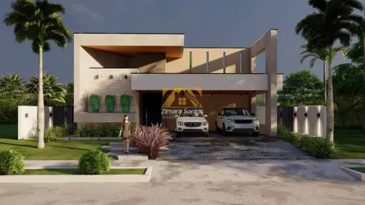 Casa de Condomínio com 4 Quartos à venda, 218m² no Loteamento Caribe, Palmas