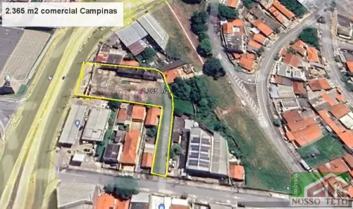 Lote/Terreno à venda, 2365m² no Jardim Novo Campos Elíseos, Campinas