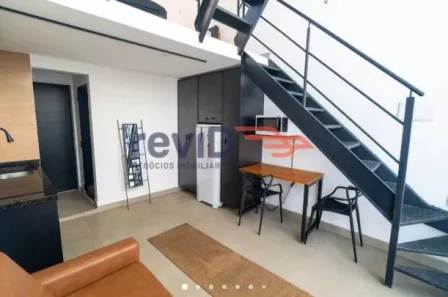 Apartamento com 1 Quarto para alugar, 50m² no Mirandópolis, São Paulo