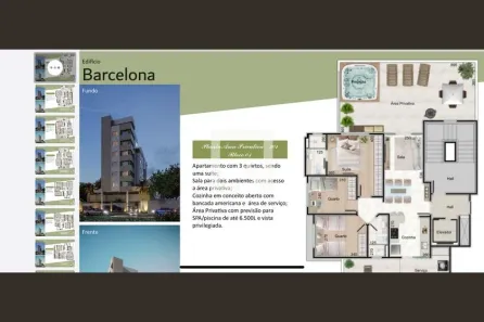 Apartamento com 3 Quartos à venda, 117m² no Pampulha, Belo Horizonte