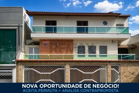 Sobrado com 4 Quartos à venda, 258m² no Parque Mandaqui, São Paulo
