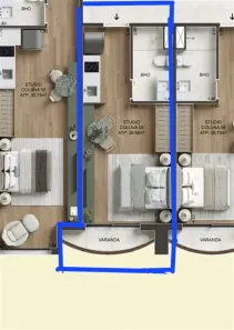 Apartamento à venda, 25m² no Centro, Rio de Janeiro