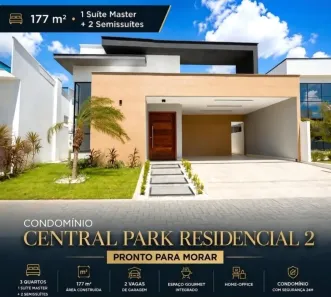 Casa de Condomínio com 3 Quartos à venda, 177m² no Parque das Nações, Parnamirim