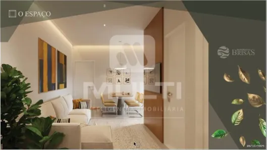 Apartamento com 2 Quartos à venda, 53m² no Segismundo Pereira, Uberlândia