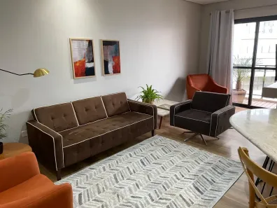 Flat com 1 Quarto para alugar, 45m² no Vila Nova Conceição, São Paulo