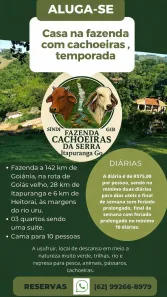 Fazenda/Sítio com 3 Quartos para alugar, 1m² no , Heitoraí