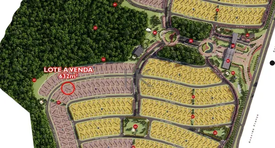 Lote/Terreno à venda, 632m² no Jardins França, Goiânia
