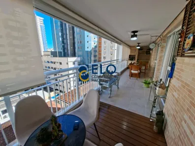 Apartamento com 3 Quartos à venda, 133m² no Gonzaga, Santos