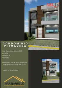 Casa de Condomínio com 3 Quartos à venda, 155m² no Jansen, Gravataí