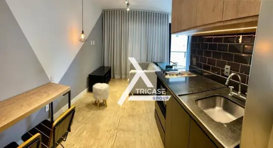 Apartamento com 1 Quarto para alugar, 38m² no Campo Belo, São Paulo