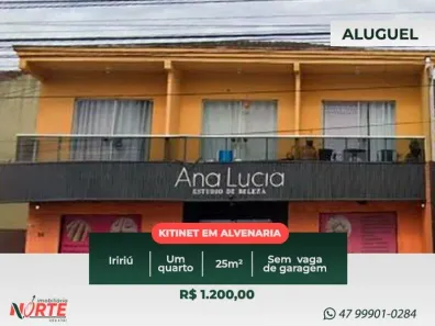 com 1 Quarto para alugar, 25m² no Iririú, Joinville