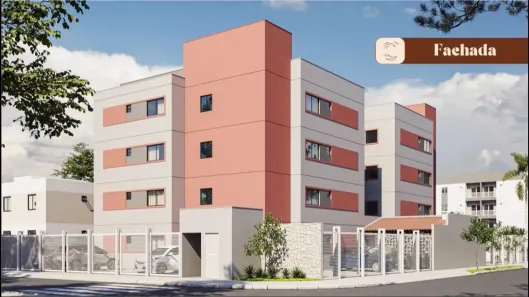Apartamento com 2 Quartos à venda, 44m² no Três Irmãs, Campina Grande