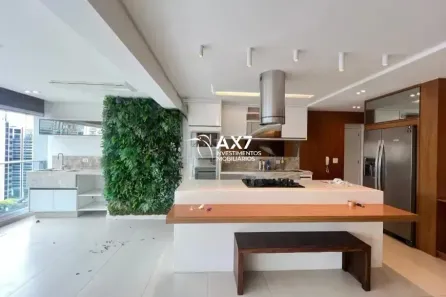 Apartamento com 3 Quartos para alugar, 132m² no Vila Gertrudes, São Paulo
