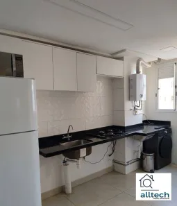 Apartamento com 2 Quartos para alugar, 37m² no Jardim, Santo André