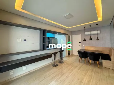 Apartamento com 1 Quarto para alugar, 57m² no Gonzaga, Santos