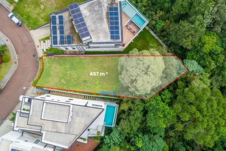 Lote/Terreno à venda, 457m² no Campo Comprido, Curitiba