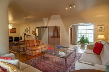 Apartamento com 4 Quartos para alugar, 227m² no Cerqueira César, São Paulo