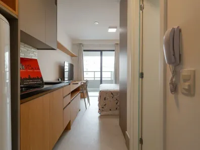 Apartamento com 1 Quarto para alugar, 30m² no Sumaré, São Paulo