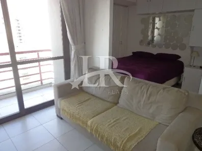 Flat com 1 Quarto para alugar, 35m² no Moema, São Paulo