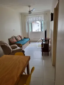Apartamento com 1 Quarto para alugar, 62m² no Pompéia, Santos