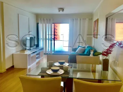 Apartamento com 1 Quarto para alugar, 45m² no Itaim Bibi, São Paulo
